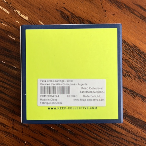 Keep Collective Cross earrings - Picture 3 of 4